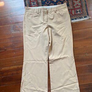 Express Design Studio Editor business slacks 8 TAN EUC